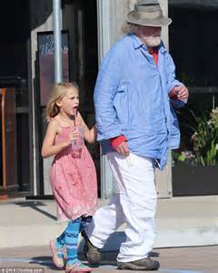 Nick Nolte Steps Out With Daughter Sophie Five For Lunch Daily Mail