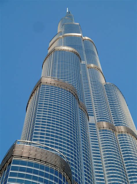A Stunning Close View Of Burj Khalifa From Bottom To Top
