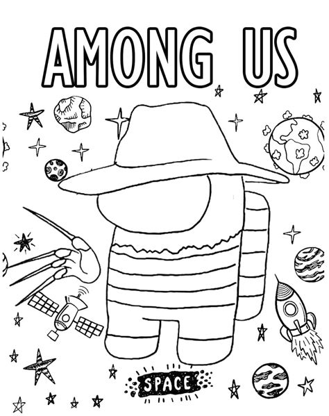Among Us Free Printable Pictures