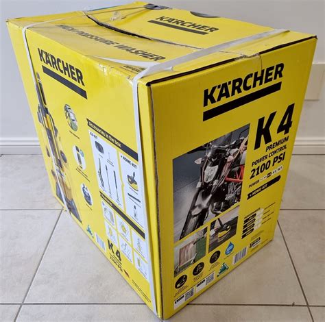 New KARCHER K4 2100 PSI Premium Power Control High Pressure Washer Home