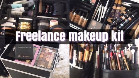 Freelance Makeup Kit L Must Haves L Whats In My Kit L Cflowermakeup