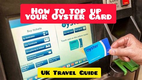 How To Top Up Your Oyster Card Oyster Card In London London Travel