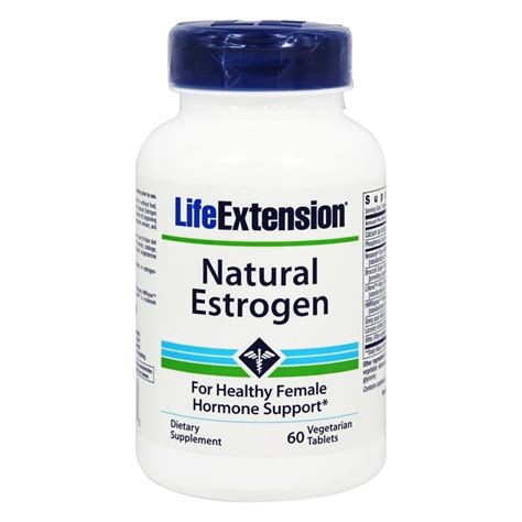Life Extension Natural Estrogen 60 Vegetarian Tablets