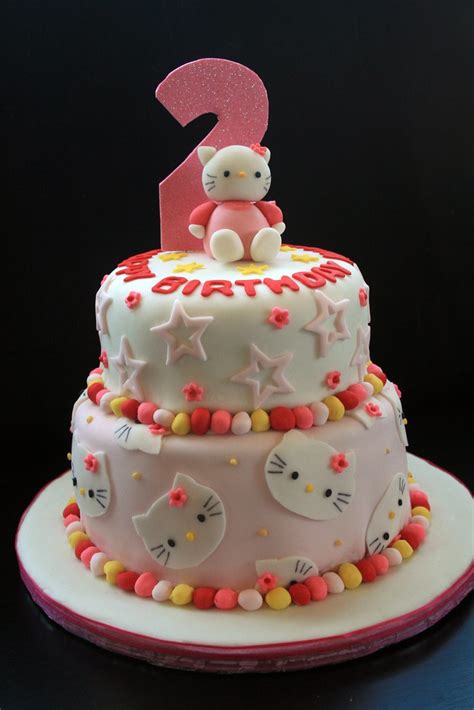Write another name download 2nd birthday cake. Hello Kitty 2nd birthday cake | Catherine Thomas | Flickr