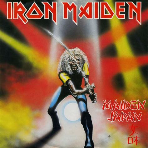 Eddie looks like a punker which corresponds to the album material. Iron Maiden Album Covers by Derek Riggs | Iron maiden ...