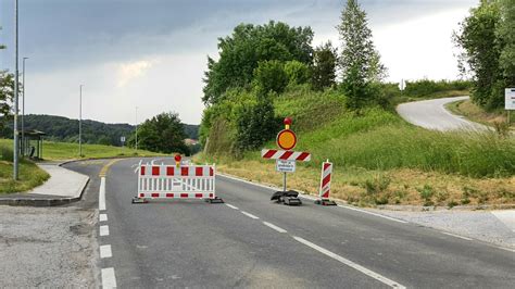 Na Regionalni Cesti Lenart Benedikt Nova Popolna Zapora