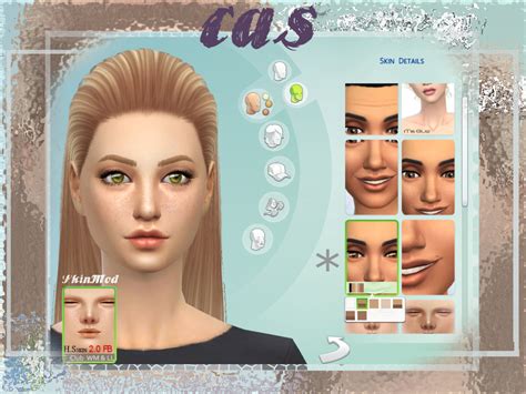 Kelly Hannahs 6 Extra Freckles Non Default Extra Skin Details