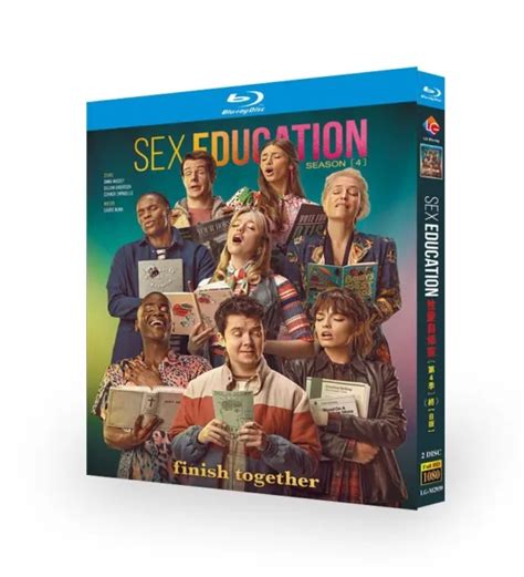 Sex Education Season 4 2023 Tv Series Blu Ray Bd 2 Disc 23 88 Picclick