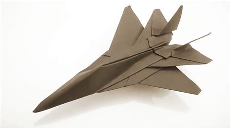 Simple Origami Jet Origami Jet Plane Simple Airplane Easy Crafts Paper