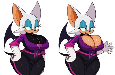 Rouge New Suit By Ss Sonic Sonic The Hedgehog Know Your Meme