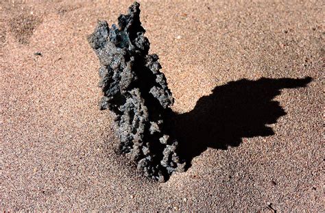 Glass is the product of melted silica sand. Fulgurites: The Power of Lightning (U.S. National Park ...