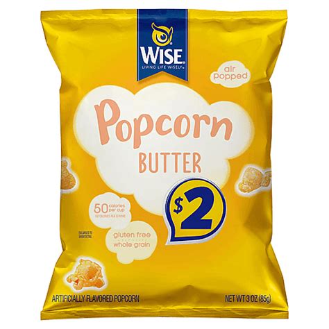 Wise Butter Popcorn Snacks Chips And Dips Foodtown