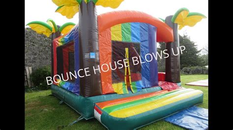 Tropical Bounce House 💖 Blows Up💥💥 Bouncy Castle💖 Bouncy House 💖bouncing Castles💖💥💣💥💣 Blows Up