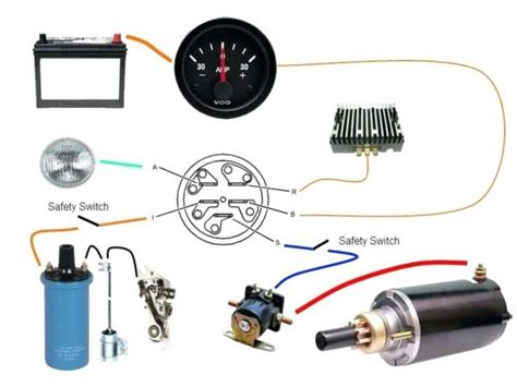 indak ignition switch diagram wiring schematic