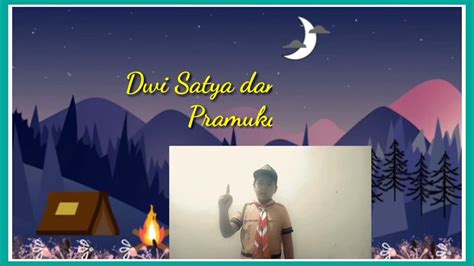 Dwi Satya Dan Dwi Darma Pramuka Siaga Youtube