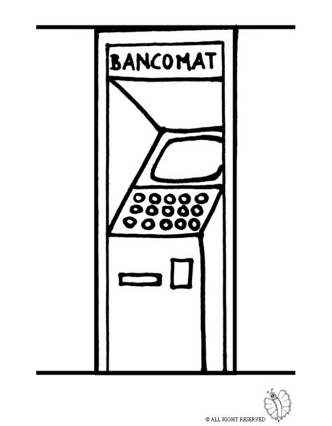 Virus spaventoso in una maschera protettiva. Disegno di Bancomat da colorare per bambini ...