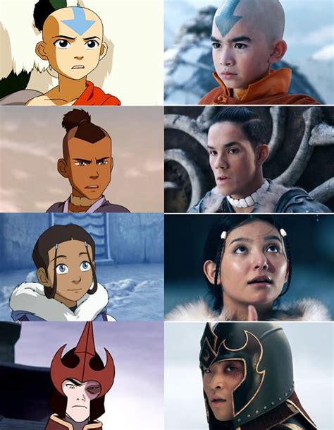 Netflix Rivela Il Primo Sguardo Ai Personaggi Della Serie Avatar The