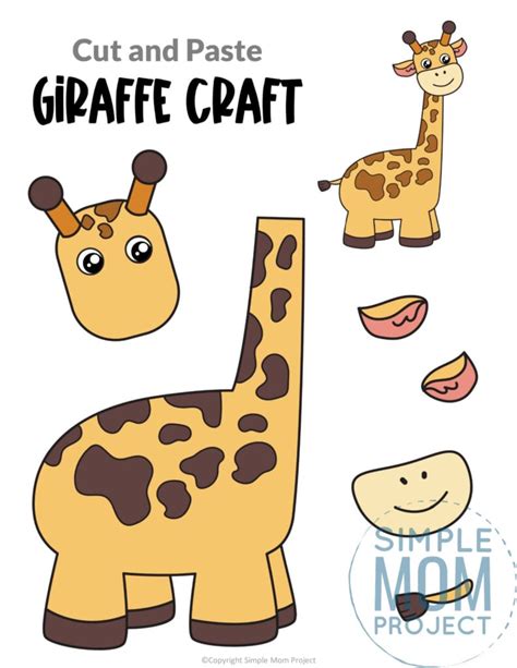 Giraffe Template Printable Printable Word Searches