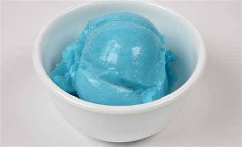 Blue Raspberry Sherbet Ice Cream Homemade Ice Cream