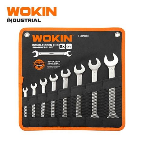 8pcs Double Open End Spanner Setindustrial Wokin Tools