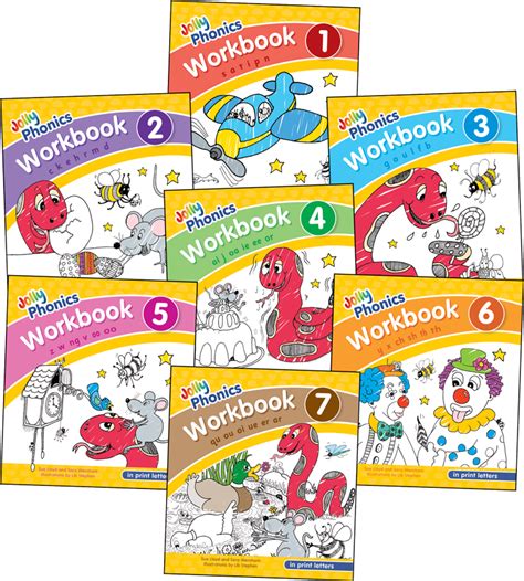 Jolly Phonics Workbook 1 In Print Letters — Jolly Phonics