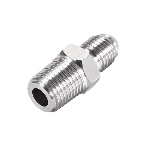 Uxcell Hex Nipple Npt X Unf Stainless Steel Pipe Tube