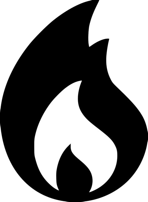 Flame Fire Svg Png Icon Free Download (#561220) - OnlineWebFonts.COM