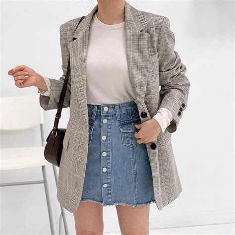 Cute Denim Skirt Outfit Ideas For A Stylish Look Vlr Eng Br