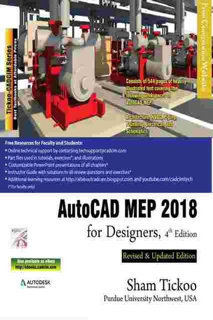 Pdf Autocad Mep 2018 For Designers 4th Edition By Prof Sham Tickoo