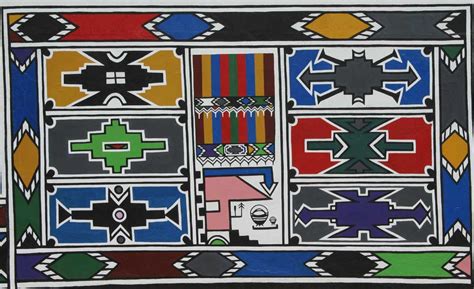 Ndebele Kunst Und Kultur In Südafrika Kunstvolle Bemalungen