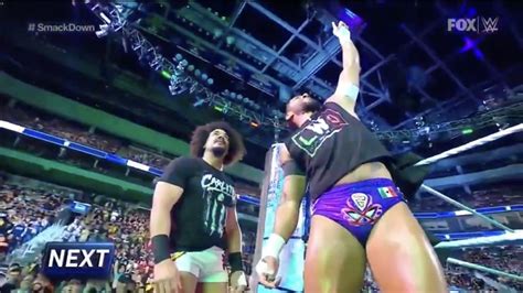 Santos Escobar And Carlito Entrance Wwe Smackdown Oct