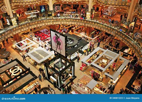 Galeries Lafayette In Paris France Editorial Stock Photo Image Of