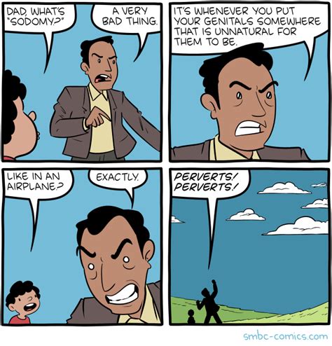 Saturday Morning Breakfast Cereal Sodomy Click Here To Go See The