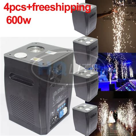 Spark Firework Dmx Stage Wedding Cold Sparctic Fireworks Machine 600w