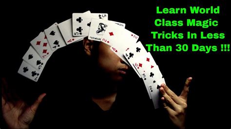 Learn Magic Tricks In Less Than 30 Days And Become A Master In Magic