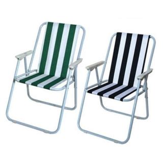 It is made completely of. Folding Picnic Spring Chair