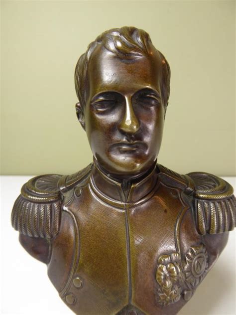 Bronze Bust Of Napoleon Bronzes Brass Pewter Etc