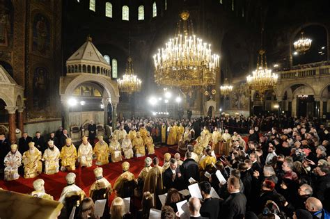 Primates Of Russian And Bulgarian Orthodox Churches Celebrate Divine
