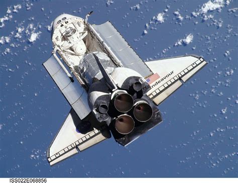 This View Of The Space Shuttle Endeavour Taken On Feb 9 From The