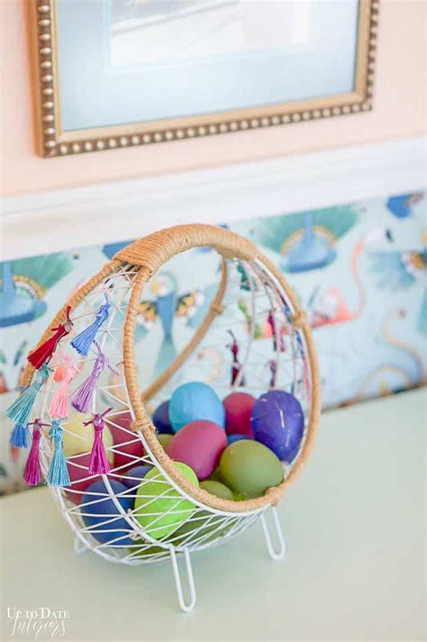 Youll Love This Colorful Boho Easter Basket In 2 Simple Steps