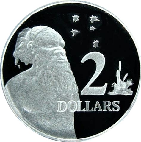 Australian 2 Dollars Aboriginal Elder 1999 2019 Coin Value Km 406