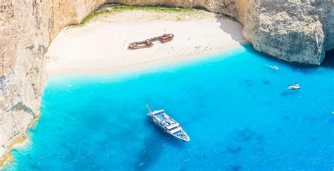 Zakynthos Shipwreck The Famous Navagio Beach Is Closed For The Whole