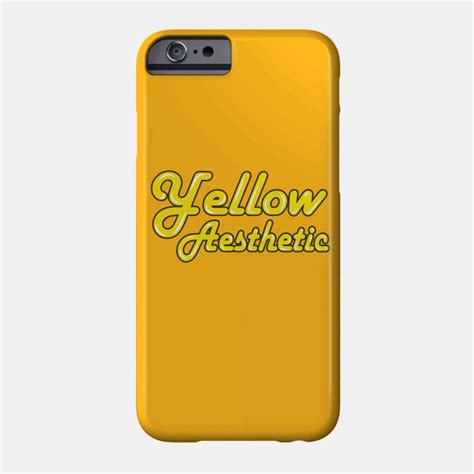 Happy Yellow Aesthetic Yellow Phone Case Teepublic