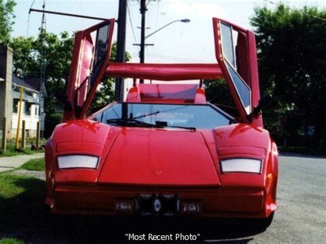 Looking for the lamborghini countach of your dreams? Lamborghini Countach Red Replica Kit Car VeryNice FOR SALE ...