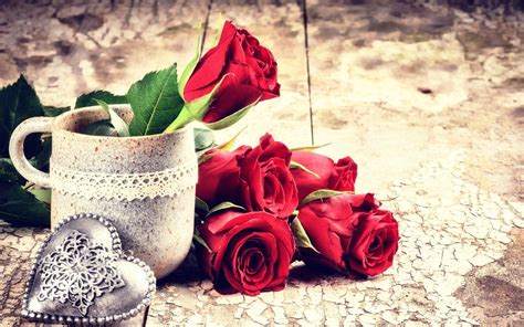 Red Roses Wallpapers Heart Wallpaper Cave