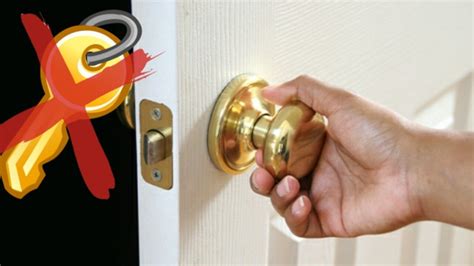 How To Unlock A Key Locked Bedroom Door