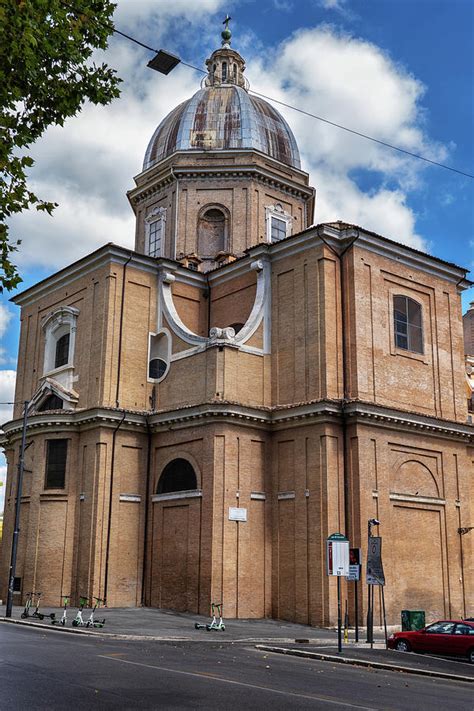 St John The Baptist Of The Florentines Church In Rome Photograph By
