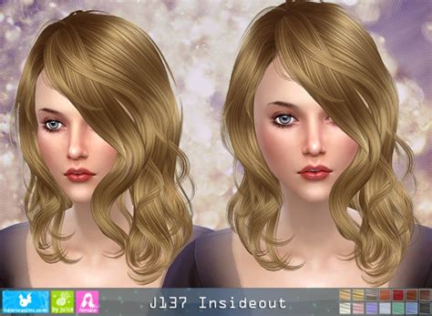 J137 Insideout Hair Pay At Newsea Sims 4 Sims 4 Updates