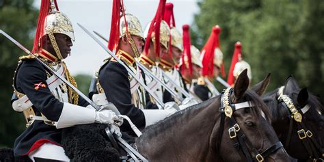 Household Cavalry Perform For Abu Dhabi By Oli Scarff Ph