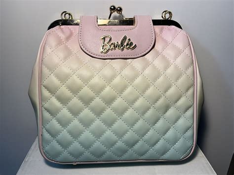 Loungefly X Barbie Stitch Shoppe Crossbody Bag Pink P Gem